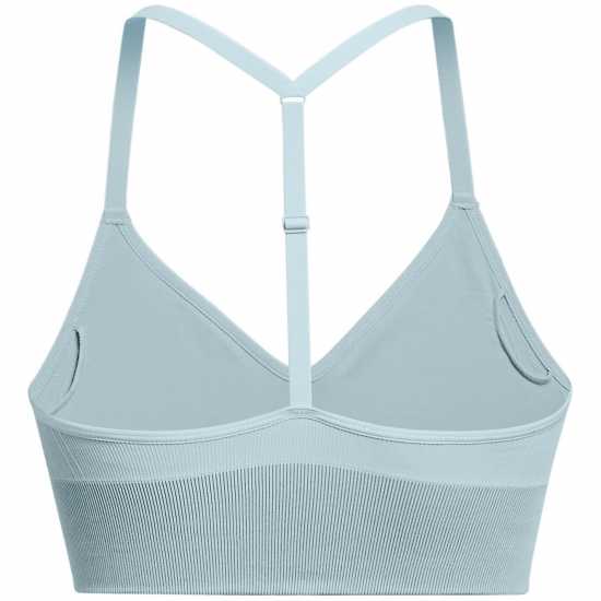 Under Armour Seamless Sports Bra Light Blue Спортни сутиени