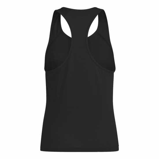 Adidas Дамски Потник Train Essentials Minimal Branding Racerback Tank Top Womens Черно Атлетика