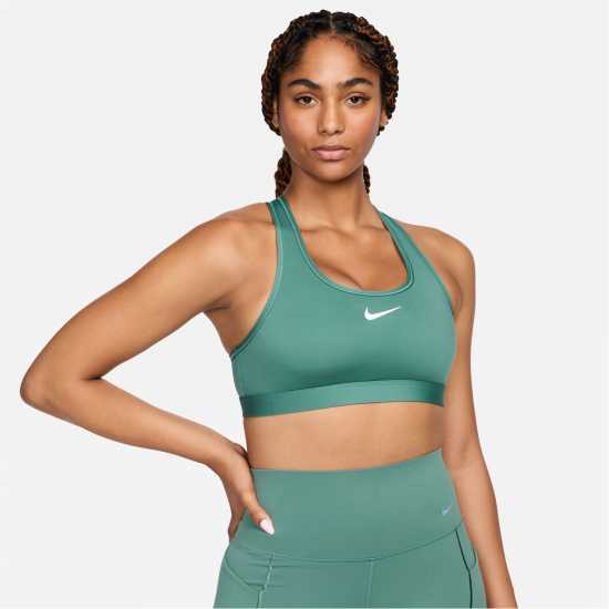 Nike Swoosh Medium Support Women's Padded Sports Bra Двустранно/Бяло Спортни сутиени