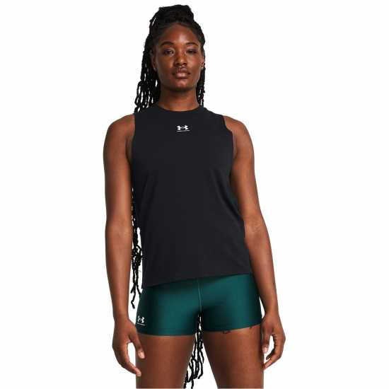 Under Armour Muscle Tank Черно Атлетика