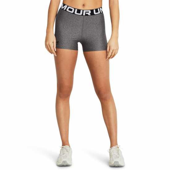 Under Armour Дамски Шорти Heatgear® Authentics 3 Inch Shorts Womens ЧарЛгтХтър/Блк Дамски клинове за фитнес