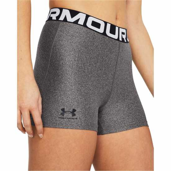 Under Armour Дамски Шорти Heatgear® Authentics 3 Inch Shorts Womens ЧарЛгтХтър/Блк Дамски клинове за фитнес