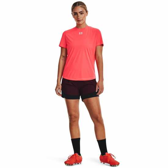 Under Armour Дамски Шорти Challenger Pro Shorts Womens Кафяво кафяво Дамски къси панталони