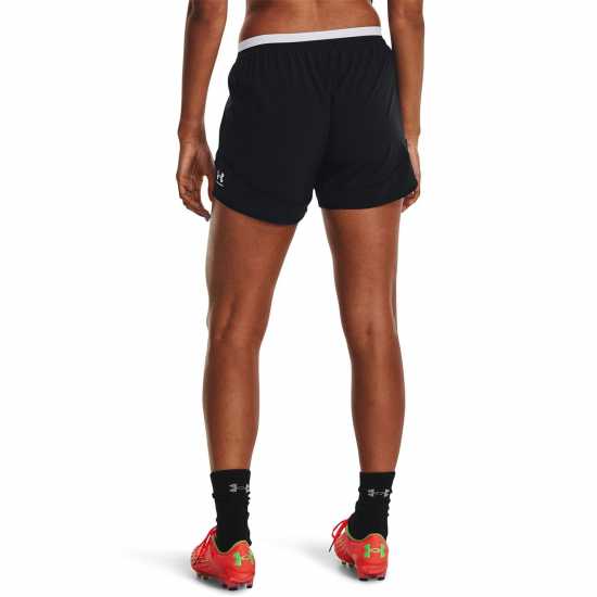 Under Armour Дамски Шорти Challenger Pro Shorts Womens Черно Бяло Дамски къси панталони