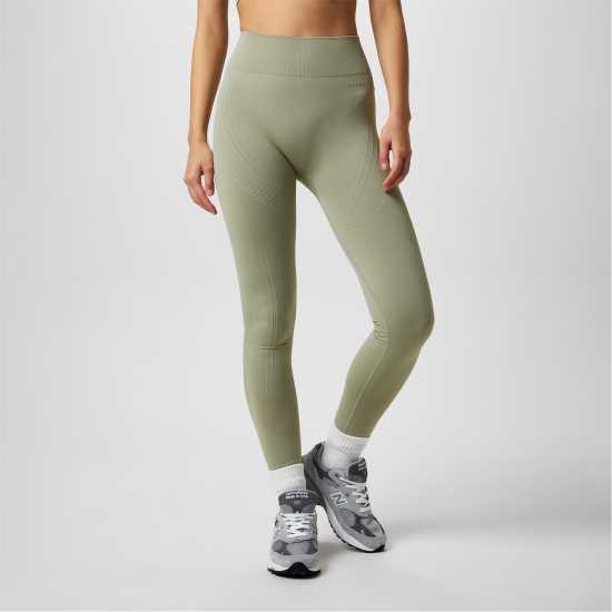 Usa Pro Безшевен Клин High Rise Seamless Leggings Чай Дамски клинове за фитнес