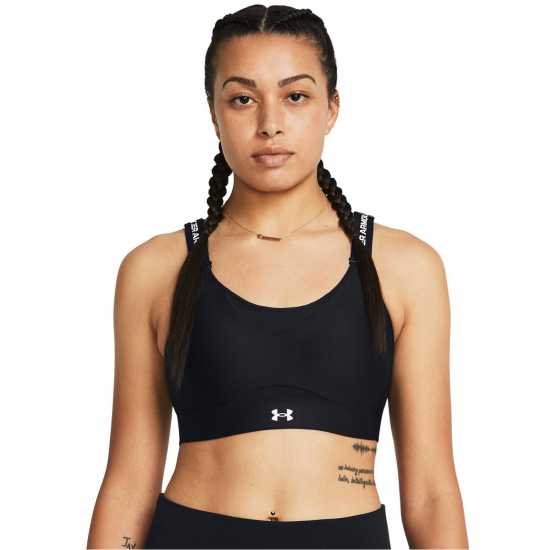 Under Armour Infinity High 2.0 Bra Черно/бяло Спортни сутиени