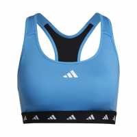 Adidas Powerreact Training Medium-Support Techfit Bra Wom Medium Impact Sports Womens  Спортни сутиени