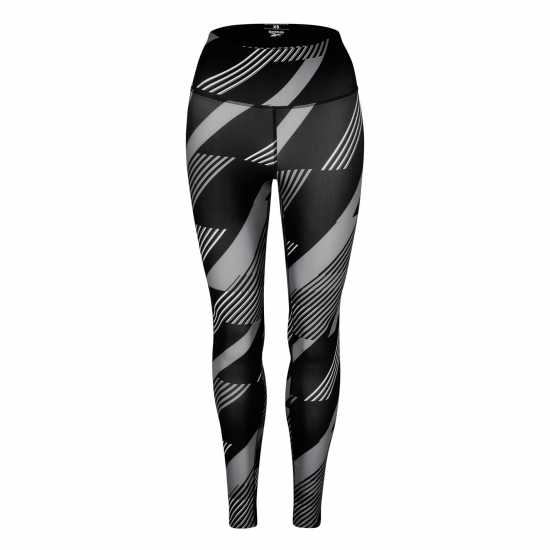 Reebok Workout Ready Printed Leggings Womens Gym Legging  