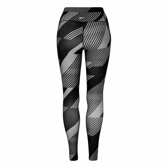 Reebok Workout Ready Printed Leggings Womens Gym Legging  