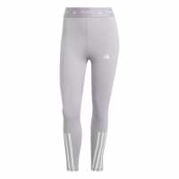 Adidas Techfit 3-Stripes 7/8 Leggings Сиво/Бяло 