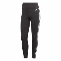 Adidas Techfit 3-Stripes 7/8 Leggings Черно/Бяло Дамски клинове за фитнес