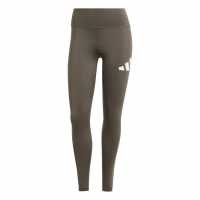 Adidas Training Essentials Big Logo Leggings Womens Сянка Олива 