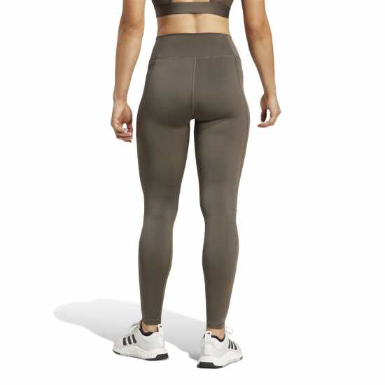 Adidas Training Essentials Big Logo Leggings Womens Сянка Олива 