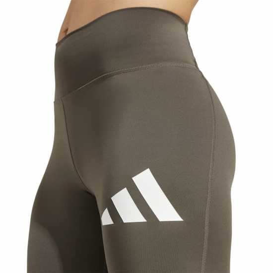 Adidas Training Essentials Big Logo Leggings Womens Сянка Олива 