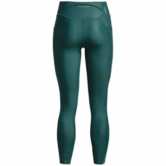 Under Armour Armour Fly Fast Elite Isochill Tgt Gym Legging Womens Зелено Дамски клинове за фитнес