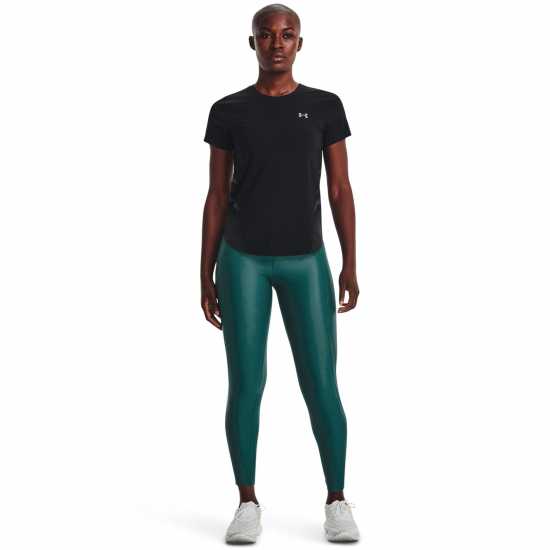 Under Armour Armour Fly Fast Elite Isochill Tgt Gym Legging Womens Зелено Дамски клинове за фитнес