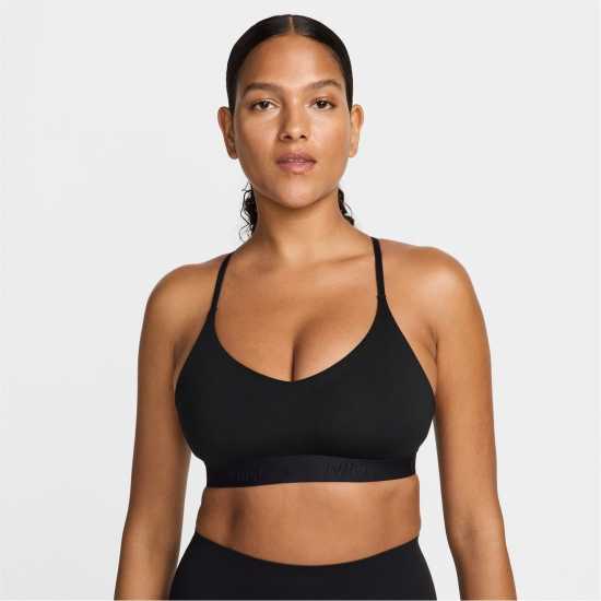 Nike Indy Light Support Women's Padded Sports Bra Черно Спортни сутиени