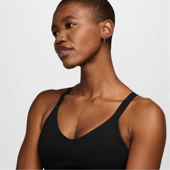 Nike Indy Medium Support Women's Padded Sports Bra Черно Спортни сутиени