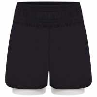 Dare2B Dare 2B 2B Henry Holland Enlivened Gym Shorts Short Womens Черно Дамски къси панталони