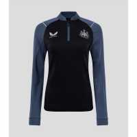 Castore Newcastle United Training Quarter Zip Top 2022 2023 Womens Черно Футболни тренировъчни горнища