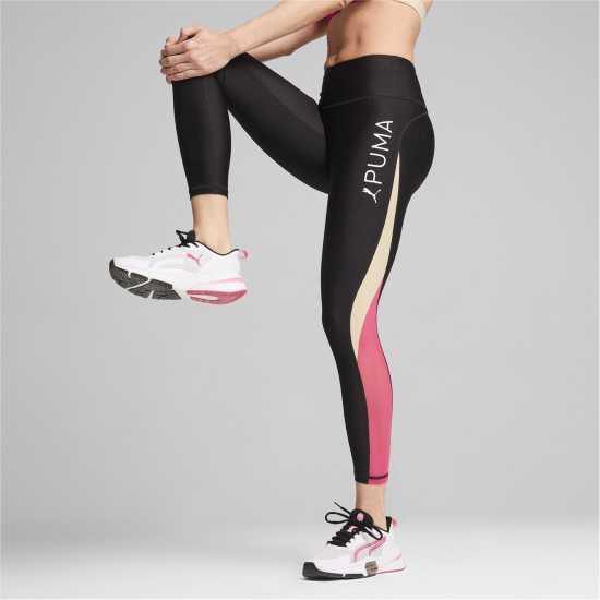 Puma Fit Eversculpt Mesh Fashion Hw Gym Legging Womens  