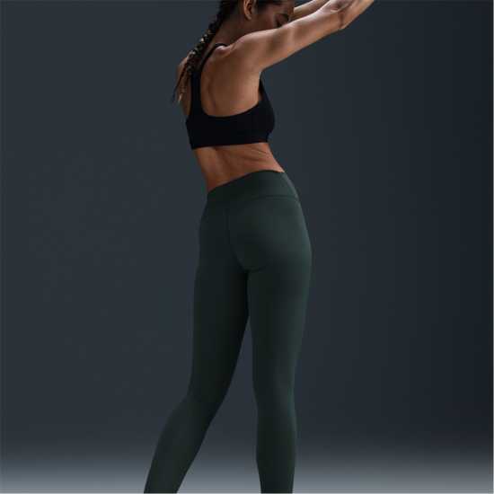 Nike One High-Rise Tights Womens Винтажно зелено 