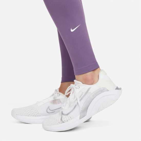 Nike One High-Rise Tights Womens Smoke Дамски клинове за фитнес