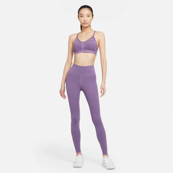 Nike One High-Rise Tights Womens Smoke Дамски клинове за фитнес