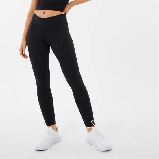 Usa Pro X Sophie Habboo Sculpt V Front Leggings Черно Дамски клинове за фитнес