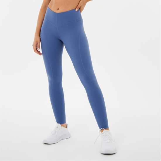 Usa Pro X Sophie Habboo Sculpt V Front Leggings Бижу Син Дамски клинове за фитнес