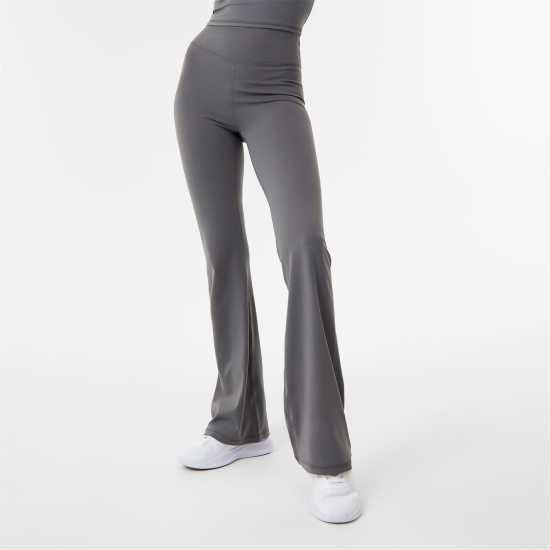 Usa Pro Sophie Habboo High Rise Flare Legging Акула Сиво Йога