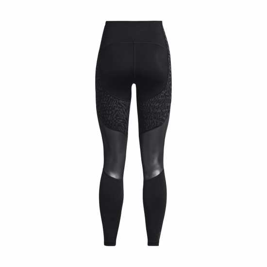 Under Armour Rush Leggings Womens Черно Дамски клинове за фитнес