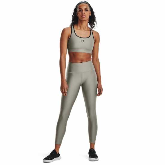 Under Armour Armour Heat Gear Hi Ankle Leggings Зелено Дамски клинове за фитнес