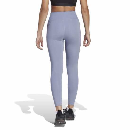 Adidas Дамски Клин Optime Stash Pocket High-Waisted Leggings Womens  