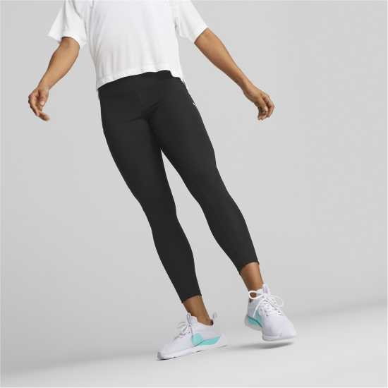 Puma Modern Sports 7/8 Tights Womens PUMA Черно Дамски клинове за фитнес