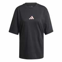 Adidas Strength Graphic T-Shirt Womens Черно Атлетика