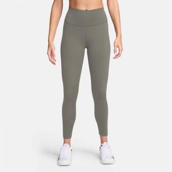 Nike One High-Rise 7/8 Tight Womens Светло зелено/ Черно Дамско трико и клинове