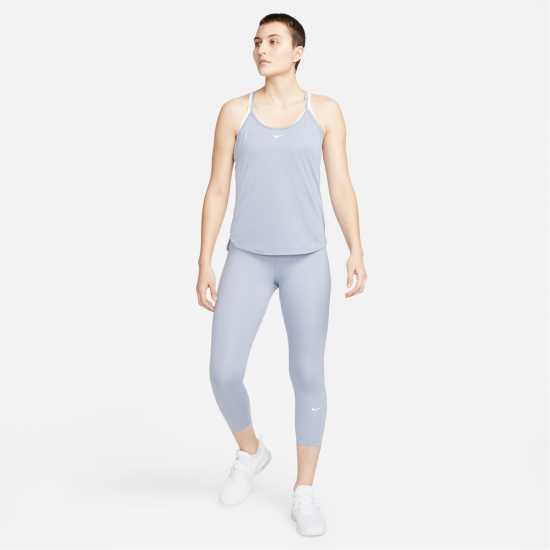 Nike One Cropped Tights Womens Индиго Мъгла Дамски клинове за фитнес