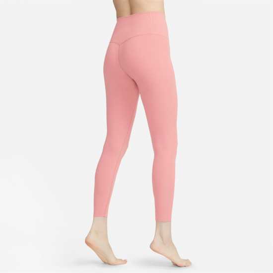 Nike Dri-FIT Zenvy Women's Gentle-Support High-Waisted 7/8 Leggings Red Stardust Дамски клинове за фитнес