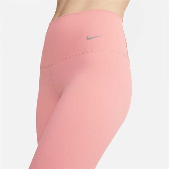 Nike Dri-FIT Zenvy Women's Gentle-Support High-Waisted 7/8 Leggings Red Stardust Дамски клинове за фитнес