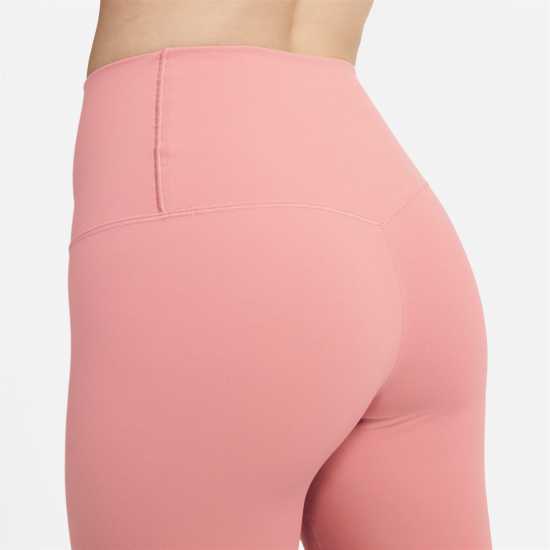 Nike Dri-FIT Zenvy Women's Gentle-Support High-Waisted 7/8 Leggings Red Stardust Дамски клинове за фитнес