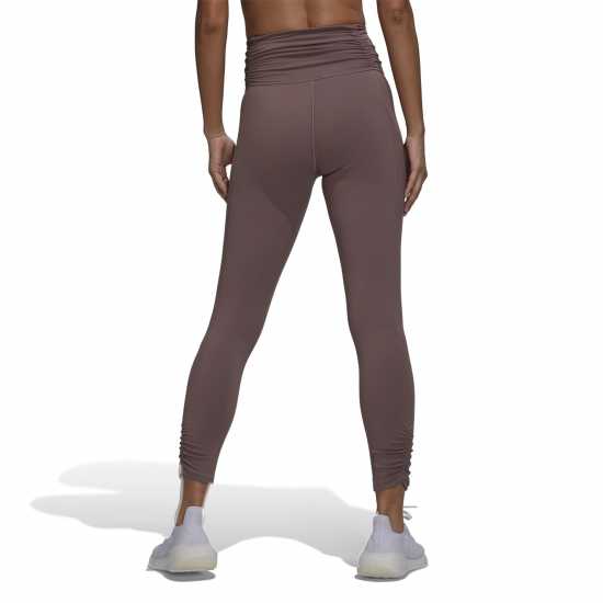 Adidas Yoga Studio 7/8 Leggings Womens Чудо Оксид Дамски клинове за фитнес