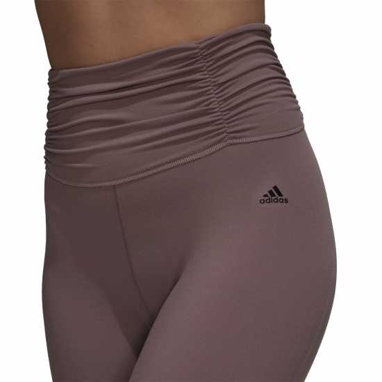 Adidas Yoga Studio 7/8 Leggings Womens Чудо Оксид Дамски клинове за фитнес