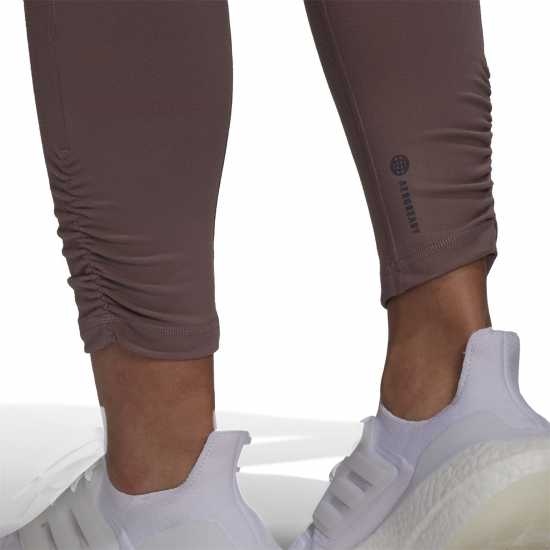 Adidas Yoga Studio 7/8 Leggings Womens Чудо Оксид Дамски клинове за фитнес