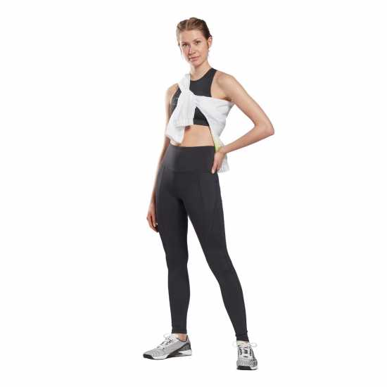 Reebok High Rise Tights Womens  Дамски клинове за фитнес