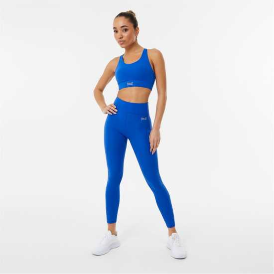 Everlast Contour Panel Leggings Womens Кобалт Дамски клинове за фитнес