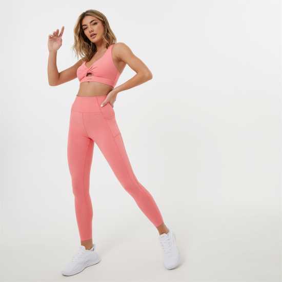 Usa Pro Core High Rise Leggings Ягода Дамски клинове за фитнес