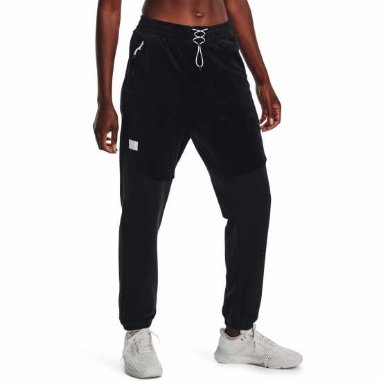 Under Armour Armour Ua Journey Fleece Joggers Tracksuit Bottom Womens Черно Дамски клинове за фитнес