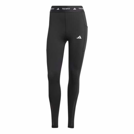 Adidas Techfit Stash Pocket Full-Length Leggings  Дамски клинове за фитнес