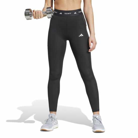 Adidas Techfit Stash Pocket Full-Length Leggings  Дамски клинове за фитнес